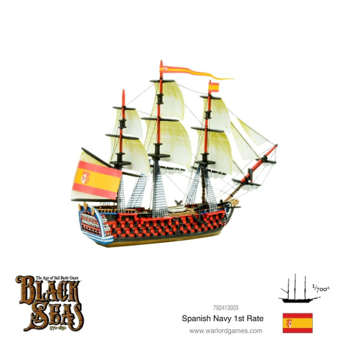 Black Seas - Spanish Navy 1st Rate
