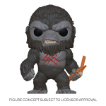Godzilla Vs Kong POP! Movies Vinyl Figure #1022 Battle Worn Kong 9 cm