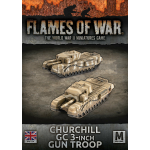 Flames of War Churchill Gun Carrier (3inch) Tanks