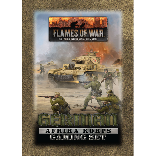 Flames of War German Afrika Korps Gaming Set