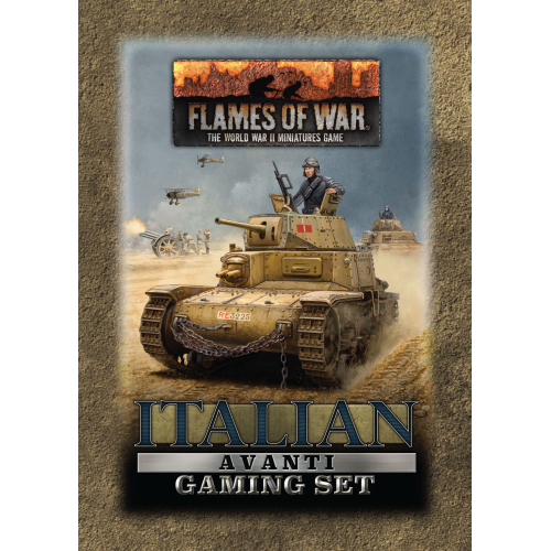 Flames of War Italian Avanti Gaming Set