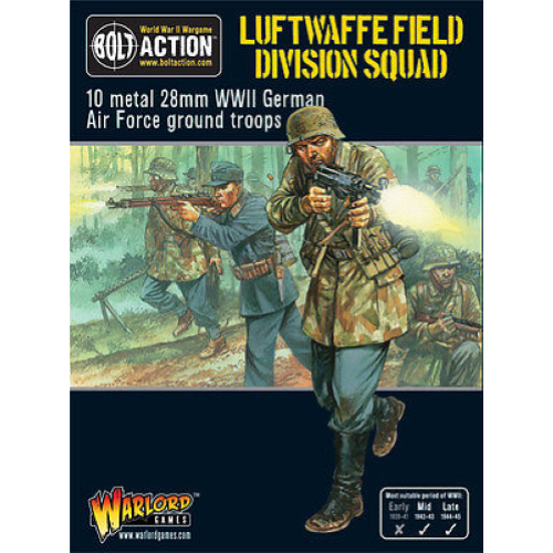 Bolt Action Luftwaffe Feld Division Squad
