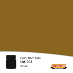 Lifecolor German Panzer Grunbraun Gelbbraun Colore Acrilico 22ml - UA203 - RAL 8000