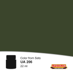 Lifecolor German Panzer Olivgrun Colore Acrilico 22ml - UA206 - RAL 6003