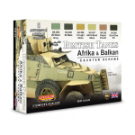 Lifecolor British Tanks Afrika & Balkan Caunter Scheme