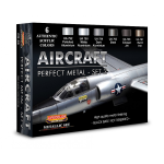 Lifecolor Aircraft Perfect Metal Set 2