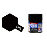 Tamiya Color Lacquer Paint LP05 Satinato Semi Gloss Black (10ml)