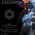 Star Wars Legion - Squadra Blaster Pesante E-Web Edizione in Italiano