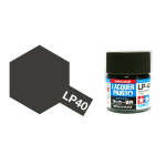 Tamiya Color Lacquer Paint LP40 Lucido Metallic Black (10ml)
