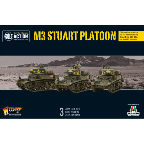 Bolt Action M3 Stuart Platoon