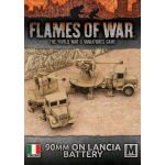 Flames of War 90mm on Lancia battery