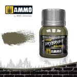 Ammo of Mig Drybrush Paint Medium Olive Green 40ml