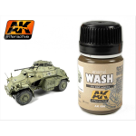 AK Interactive Wash for Afrika Korps Vehicles 35ml
