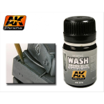 AK Interactive Wash Brown Blue for Panzer Grey Vehicles 35ml