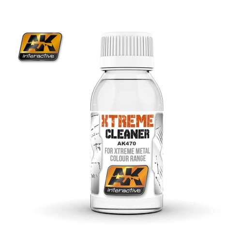 AK Interactive Xtreme Cleaner for Xtreme Metal Color Range 100ml