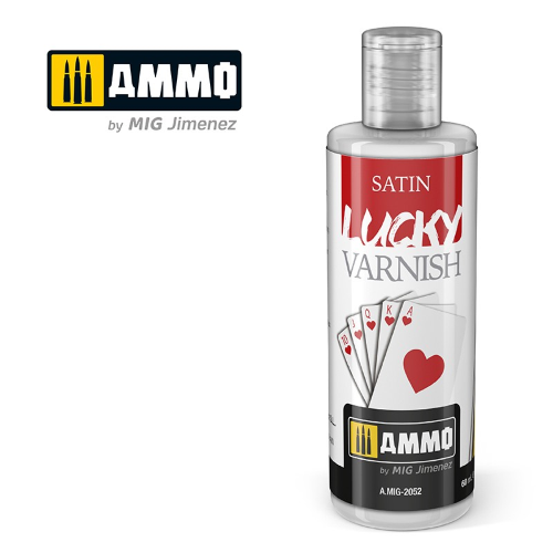 Ammo of Mig Satin Lucky Varnish 60ml