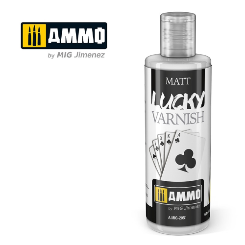 Ammo of Mig Matt Lucky Varnish 60ml
