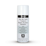 Vallejo Hobby Paint Primer Spray Satin Varnish 400ml 