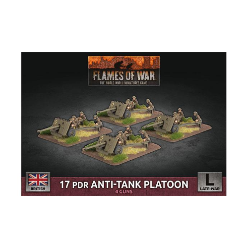 Flames of War 17 PDR Anti Tank Platoon