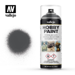 Vallejo Hobby Paint Primer Spray Panzer Grey 400ml 