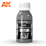 AK Interactive Primer and Microfiller Grey 100ml