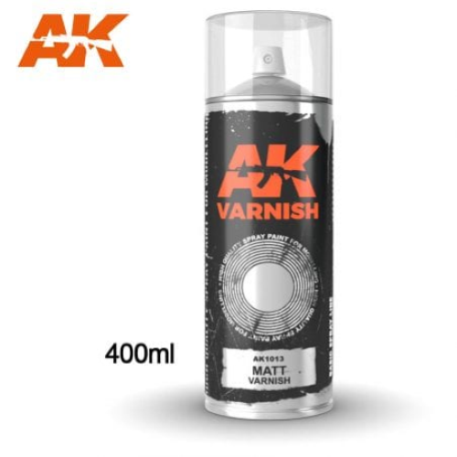 Tempus Fugit Shop  AK1013 - AK Interactive Matt Varnish Spray 400ml - AK  Interactive