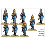 Wargames Foundry Franco Prussian Bavarian Infantry Marching