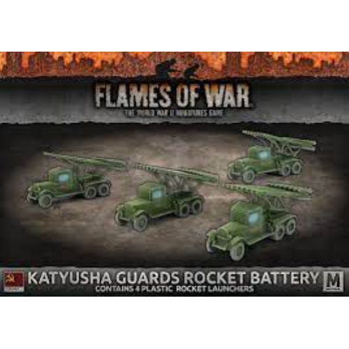 Flames of War Katyusha Guards Roket Battery