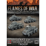 Flames of War SdKfz 231 Heavy Scout Troop (Mid War)