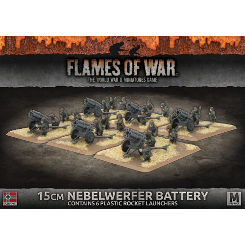Flames of War 15cm Nebelwerfer Battery (Mid War)