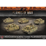 Flames of War Panzer III (Late) Tank Platoon (Mid War)