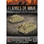 Flames of War Brummbar Assault Tank Platoon (Mid War)