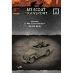 Flames of War M3 Scout Transport (Mid War x3)