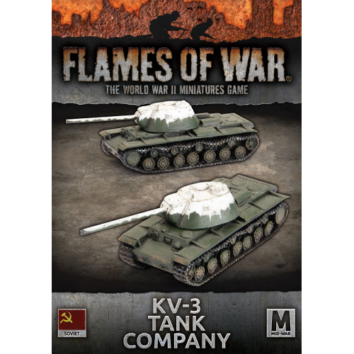Flames of War KV-3 Tank Company 