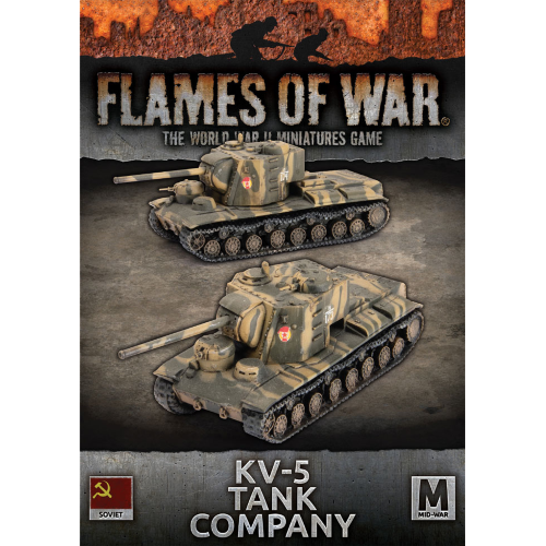 Flames of War KV-5 Tank Company 