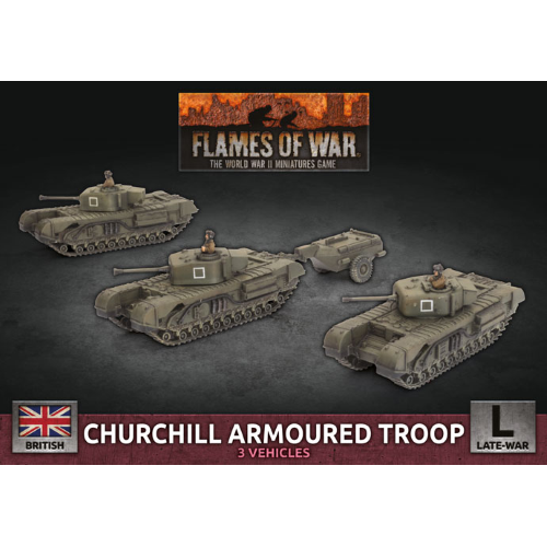 Flames of War Churchill Armoured Troop
