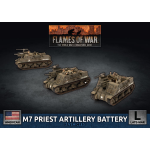 Flames of War M7 Priest Artillery Battery