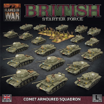 Flames of War British Starter Force Comet Armoured Squadron