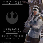Star Wars Legion - Squadra Cannone Laser 1.4 FD Edizione in Italiano