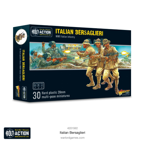 Bolt Action Italian Bersaglieri (Plastic Box Set) 