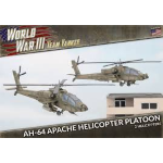 Team Yankee AH-64 Apache Helicopter Platoon (x2 plastic)