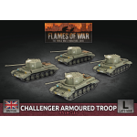 Flames of War Challenger Armoured Troop (Late War)