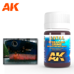AK Interactive Naval Streaking Grime Brown for Red Hulls 35ml