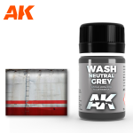 AK Interactive Wash Neutral Grey 35ml