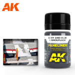 AK Interactive Paneliner for Grey and Blue Camouflage 35ml