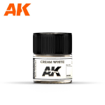 AK INTERACTIVE: Cream White RAL 9001 10ml colore acrilico lacquer REAL COLOR