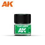 AK INTERACTIVE: Pure Green 10ml colore acrilico lacquer REAL COLOR