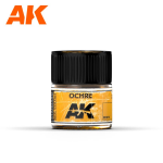 AK INTERACTIVE: Ochre 10ml colore acrilico lacquer REAL COLOR