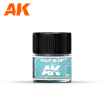 AK INTERACTIVE: Pale Blue 10ml colore acrilico lacquer REAL COLOR