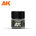 AK INTERACTIVE: Olive Drab FS 34087   10ml colore acrilico lacquer REAL COLOR